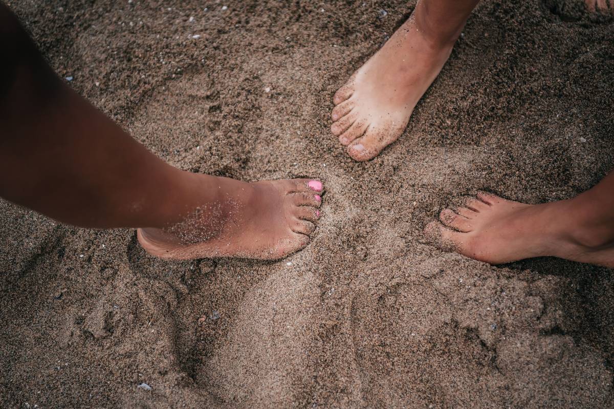 pedicure essential foot ankle care of showing smooth, hydrated ankles after exfoliation and moisturizing
